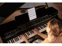 <b>Piano cauda digital eletrónico Roland GP-6 PE Preto Polido design acabamentos luxuosos BEST-SELLER</b>