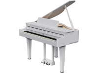 <b>Roland GP-6-PW GRAND PIANO</b> 324 Sons + 394 Músicas <b>10 ANOS GARANTIA</b> - Piano de cola Roland GP-6 PW blanco pulido 10 años de garantía, 324 Sonidos + 394 Canciones + La aplicación Piano Designer permite la afinación individual de las notas, Teclado PHA-50...