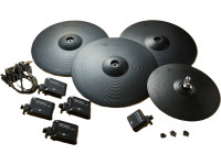 <b>Roland 4CY-4WT-01 DrumLink Cymbal Pack 4 Platos + 4 Transmisores WT-10 + 1 Hub DH-10</b>