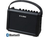 Colunas Amplificadas Roland CUBE STREET MINI Coluna Portátil Bluetooth Bateria Interna 7H