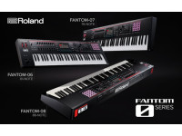 <b>Roland FANTOM-07 Sintetizador 3.500 Sons Sampling Visor TOUCH a Cores 76-teclas</b>