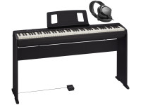 <b>Roland FP-10 com MÓVEL Roland KSCFP10-BK AUSCULTADORES Roland RH-5</b>