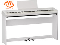<b>Roland FP-40 WH BLANCO + MUEBLE KSF-40 + 3 PEDALES KPD-70</b> - Piano digital Roland FP-40-WH BLANCO con PIANO SPHERE ¡NUEVO!, Teclado de 88 teclas con acción de martillo + 256 voces + 305 sonidos de polifonía, Wi-Fi integrado + Bluetooth 5.4 + Botón dedicado p...