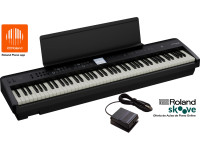 <b>Roland FP-E50 PIANO ARRANGER 100 Ritmos e Download Ritmos Gratuitos</b> - Piano arreglista profesional Roland FP-E50 USB Bluetooth ZEN-Core, Teclado con acción de martillo + polifonía de 256 voces + sistema de sonido de 22 W, 1021 sonidos + 107 ritmos + 140 patrones + ac...