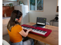 <b>Roland GO:KEYS 3 RD (DARK RED) Teclado com Ritmos Tecnologia ZEN-Core</b>