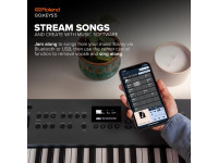 <b>Roland GO:KEYS 5 WHITE Teclado Portátil Piano Sintetizador Arranger 1.154 Sons 203 Ritmos ZEN-Core Ritmos Z-STYLE Gratis BEST-SELLER</b>