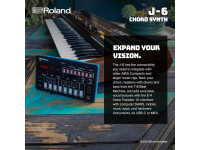 <b>Roland J-6 Chord Synth Sintetizador Sequenciador Acordes Sons JUNO-60 AIRA COMPACT</b>