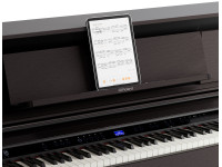 <b>Roland LX-6-PE piano digital vertical preto polido BEST-SELLER</b>