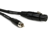 <b>Roland RCC-10-RCXF Cabo Microfone XLR fêmea RCA 3 metros comprimento Garantia Vitalícia</b>