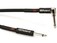 <b>Roland RIC-B10A Cabo Audio Instrumento Jack reto/angulado mono 3 metros comprimento Garantia Vitalícia</b>