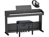 <b>Roland RP107-BKX Piano Eletrónico preto USB Bluetooth 88 teclas app Roland Piano BEST-SELLER</b>