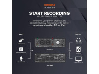 <b>Roland RUBIX 22 duas entradas duas saidas Interface audio alta resolução 24-bits 192kHz midi porta USB BEST-SELLER</b>