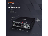 <b>Roland RUBIX 22 duas entradas duas saidas Interface audio alta resolução 24-bits 192kHz midi porta USB BEST-SELLER</b>