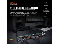 <b>Roland Rubix44 interface audio USB alta definição 24-bit 192kHz Ableton Cakewalk Reason Pro Tools Garageband</b>