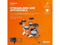 <b>Roland VAD103 HYBRID DRUM Modulo TD-07 143 Sons 25 Drum Kits Bombo 18</b>