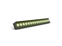 Cameo ROOT® BAR 6 - Barra LED RGBAW + UV de 16 x 12 W, Posicionamiento flexible en varios ángulos, con o sin pies., Sistema de alineación rápida magnética para una alineación precisa de múltiples unidades, Incluye fil...