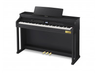 Casio  AP-710 BK Celviano  - Gran piano digital híbrido, Desarrollado en cooperación con C. Bechstein, Teclado de acción de martillo trisensor escalonado II, Generación de sonido a partir de la fuente de sonido AiR Grand, 88 t...