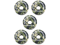 Cympad  Optimizer Chromatics set Camouflage Ø 40/15mm(5-pieces) - Están hechos de un neopreno especial que le da mayor resonancia al tocadiscos, te permite expresarte mucho más, sacando a relucir todos los sonidos que puede tener un tocadiscos. El tablero descans...