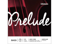 Daddario  1/2 Prelude J612 M D String for Double Bass - Cuerda de contrabajo D-2 1/2, media, núcleo de acero trenzado, acero inoxidable, 
