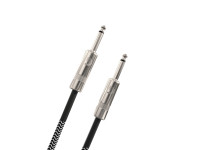 Daddario  Braided Instrument Cables Black/Grey 3m - Conectores niquelados para una transferencia de señal óptima, La trenza de nailon protege el cable contra abrasiones, cortes y torceduras., Disponible en una variedad de opciones de color y longitu...