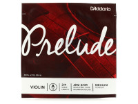 Daddario  Corda Violino J812 3/4 M La - Cuerda La única, escala 3/4, tensión media, Las cuerdas Prelude son la opción preferida de los educadores para las cuerdas de los estudiantes debido a su combinación única de tono cálido, durabilid...
