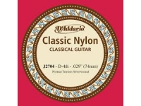 D´Addario J2704 D4 - cuerda de guitarra clásica, Nylon, D4, Fuerza: 0.29, voltaje promedio, 
