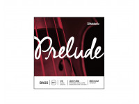 Daddario  J610-1/8M Prelude Bass 1/8 - Juego de cuerdas para bajo, Juego completo: J610-1/8M, Acero inoxidable en núcleo de acero, Voltaje: Medio, 