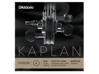 D´Addario Kaplan KS311W Non Whistling E String - 4/4 mediano, Cuerda única con carácter tonal cálido y voluminoso., 