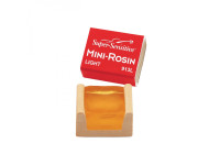 Daddario Super-Sensitive Mini-Rosin, Light - Color: transparente, Peso: 10 g, Dimensiones: 32 x 20 x 38 mm, Proporciona una respuesta rápida, Se aplica suave y fácilmente., Ingredientes naturales de alta calidad, 