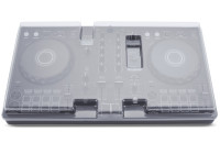 Decksaver Pioneer DJ DDJ-FLX4 - Protección eficaz contra el polvo, los líquidos y los impactos., Material de policarbonato duradero, Superficie semitransparente con acabado lechoso., Diseño discreto, compatible con maletas y bols...