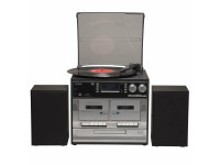 Denver Gira-Discos 33/45/78RPM AM/FM/Cd/Cassete/SD 2x2W