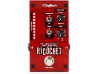 Digitech Pitch Shifter Whammy Ricochet  B-Stock - Famoso sonido Whammy en un pedal compacto, Pasos de 2 octavas hacia arriba o hacia abajo, 7 opciones de rango, Control de tiempo de viaje a intervalos, Modo clásico y acordes, 2 opciones de función...