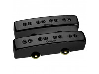 DiMarzio  DP302GB Relentless J Set Gloss Black - Cableado: 4 conductores, Imán: Neodimio, Resistencia: 6,97 Kohm, modelo, DP302GB, terminar, 