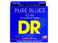 DR Strings  Pure Blues PHR-10 - Promedio, níquel puro, Metros: 0,010 - 0,046, 
