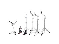 DW 5000 Series 6 Piece Hardware Pack - Incluye 5 piezas esenciales de la serie de herrajes DW 5000., Pedal de bombo DW 5000AD4 con doble transmisión por cadena: respuesta suave y potente., Hi-hat giratorio de 2 patas DW 5500TD: máxima e... DW 5000 Series 6 Piece Hardware Pack - Incluye 5 piezas esenciales de la serie de herrajes DW 5000., Pedal de bombo DW 5000AD4 con doble transmisión por cadena: respuesta suave y potente., Hi-hat giratorio de 2 patas DW 5500TD: máxima e...