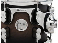DW PDP CONCEPT Maple CM7 Satin Charcoal Burst 7-pcs bombo 22 PDCM22A7SCB