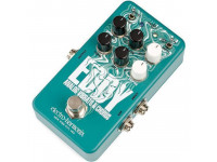 Electro Harmonix  Eddy Vibrato/Chorus  - Vibrato y chorus basados en la brigada de cubetas con una ruta de señal completamente analógica, El control de pedal de envolvente y EXP sobre la velocidad de modulación y la profundidad amplían la...