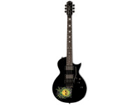 ESP  LTD KH-3 Spider - Modelo exclusivo de Kirk Hammet, Cuerpo: Aliso, Mástil: Arce, Diapasón: Ébano de Macassar, Perfil del mástil: U extrafina, Radio del mástil de la guitarra: 350 mm., 