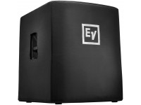 EV Electro Voice  ELX200-18S-CVR - Funda/protección para ELX200-18S de Electro Voice, De color negro, Logo EV blanco en el frente, Tejido: tejido de nailon acolchado, Recortes de ajuste preciso para manijas, 