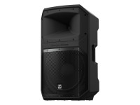 EV EVIVA 15P 1000W  - Potencia: 1000 W (pico), Nivel máximo de presión sonora (SPL): 126 dB, Woofer: ferrita de 15, Tweeter: neodimio de 1 pulgada, Respuesta en frecuencia: 56 Hz – 17 kHz, Dispersión: 90° x 60°, 