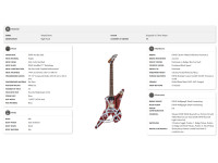 EVH  Shark Burgundy/Silver