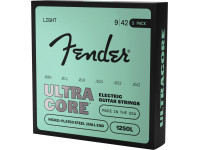 Fender 1250 Ultracore Guitar Strings  Nickel Plated Steel  Ball End 1250L Gauges 009-042 (6) 3-Pack