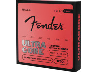 Fender 1250 Ultracore Guitar Strings Nickel Plated Steel Ball End 1250R Gauges 010-046 3-Pack