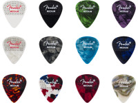 Fender 351 Dotted Celluloid 12Pk Med