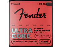 Fender 4250R Ultracore Nickel Plated Steel Bullet End 10-46 3-Pack