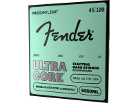 Fender 9250 Ultracore Bass Strings Nickel Plated Steel Ball End 9250ML Gauges 045-100