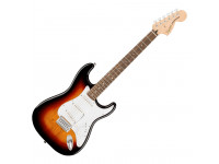 Fender  Affinity Series LRL WPG 3-Color Sunburst  - material del cuerpo de álamo, Nombre de color Sunburst de 3 colores, Material del diapasón Laurel, Configuración de pastillas de guitarra SSS, Longitud de escala 25, Materiales de cuerda de alambre...