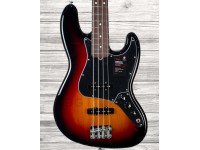 Fender American Performer Jazz Bass RW 3-Color Sunburst - cuerpo en aliso, brazo de arce, Escala en Palisandro, Perfil del Mástil: 
