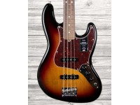 Fender American Professional II Jazz Bass RW 3-Color Sunburst - cuerpo en aliso, brazo de arce, Escala en Palisandro, Perfil del brazo: 