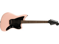 Fender  Contemporary Active Jazzmaster HH Laurel Fingerboard Black Pickguard Shell Pink Pearl - Forma del cuerpo: Jazzmaster®, Material del cuerpo: álamo, Acabado: Poliuretano brillante, Material: arce tostado, Perfil: forma de 